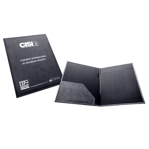 Carpeta en vinyl sellado