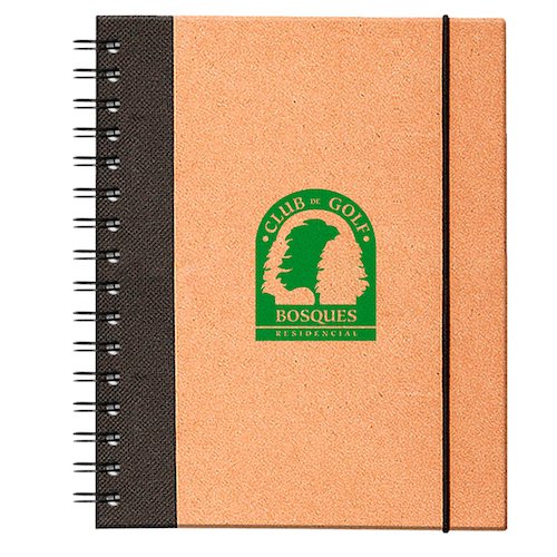 Cuaderno en cartón reciclado