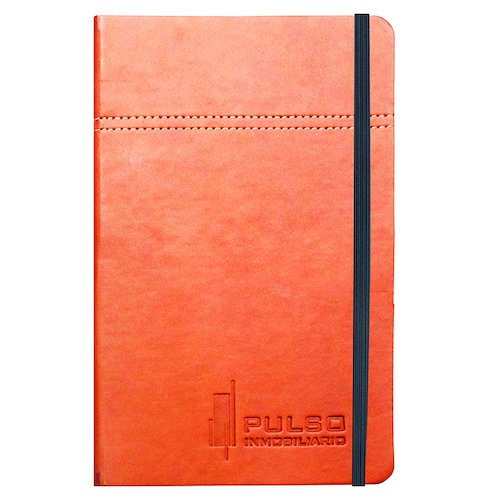 Libreta con aplicación decostura